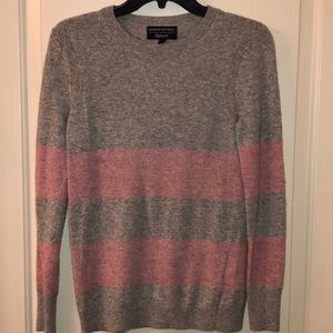 Grey and Pink Sweater